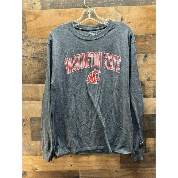 Champion Washington State Men's Long Sleeve T-Shirt Size Medium - Picture 1 of 3